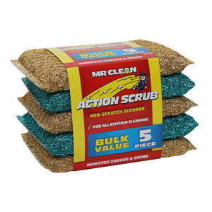 Action Scrub Scourer Pk5