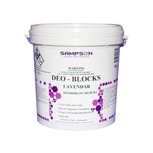 Deodoriser Blockette 4kg Lavender