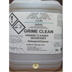 Grime Clean 20L Orange Cleaner