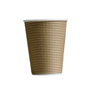 Coffee Cup 4oz Triple Brown (Sleeve 25)