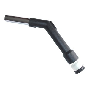 Bent End Piece Chrome/Plastic 32mm